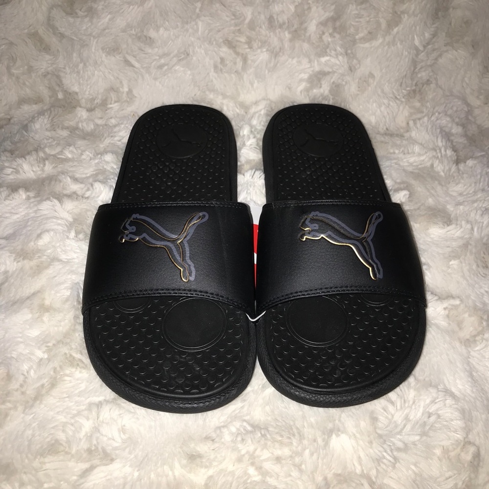 Puma Cool Cat Shadow Slides BLACK